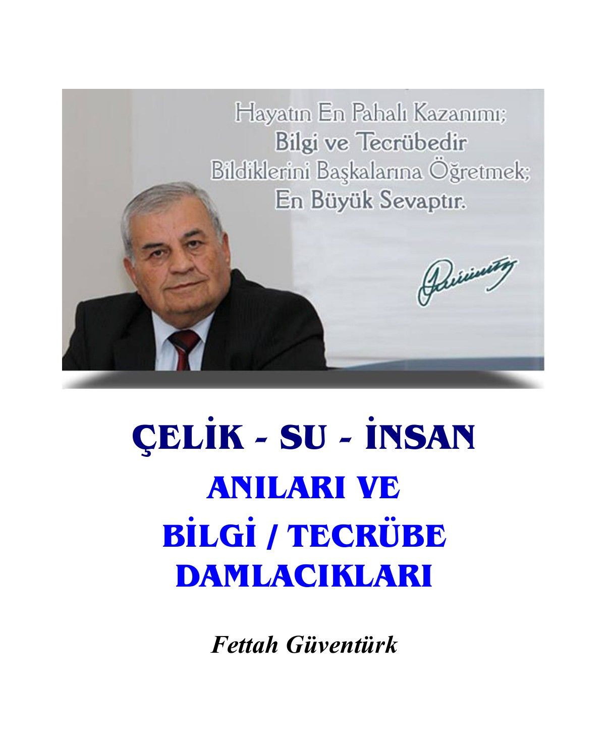 Çelik · Su · İnsan — kitap kapağı