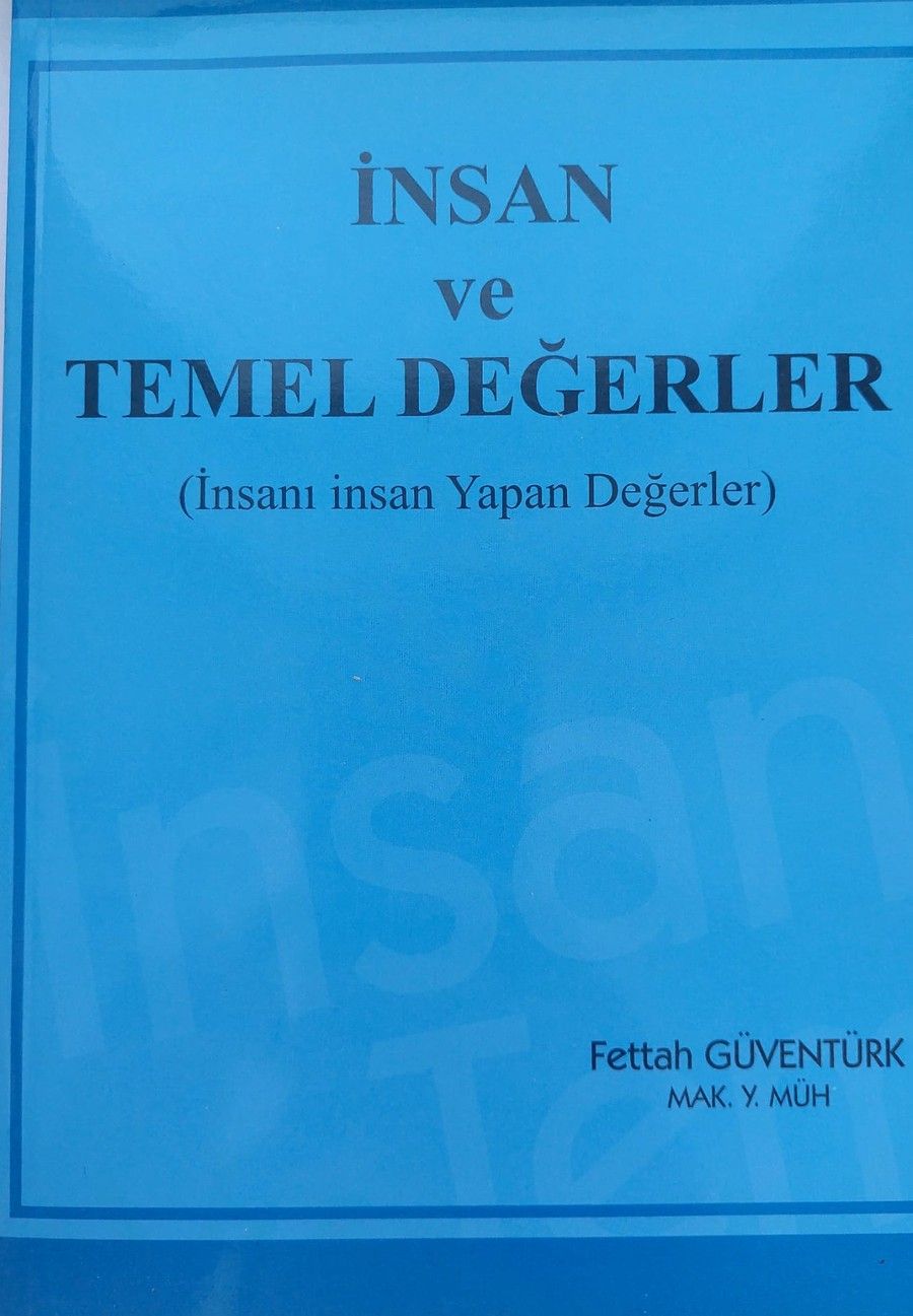 İnsan ve Temel Değerler — kitap kapağı